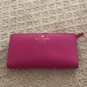 Pink Kate Spade Wallet